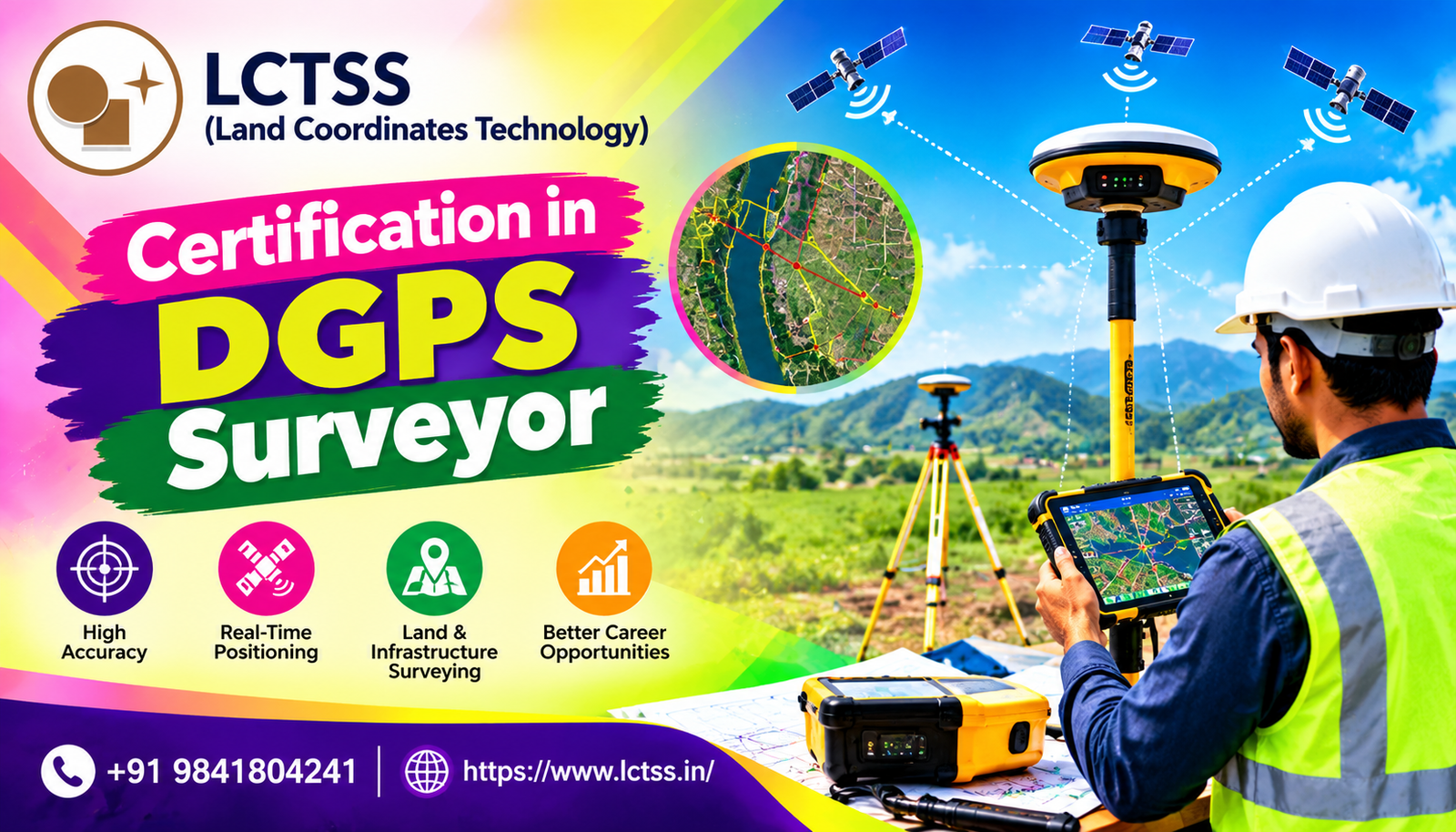 Certification in DGPS Surveyor