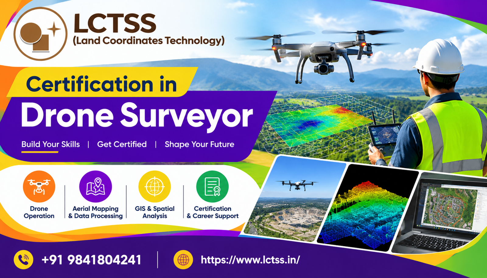 Certification in Drone surveyor
