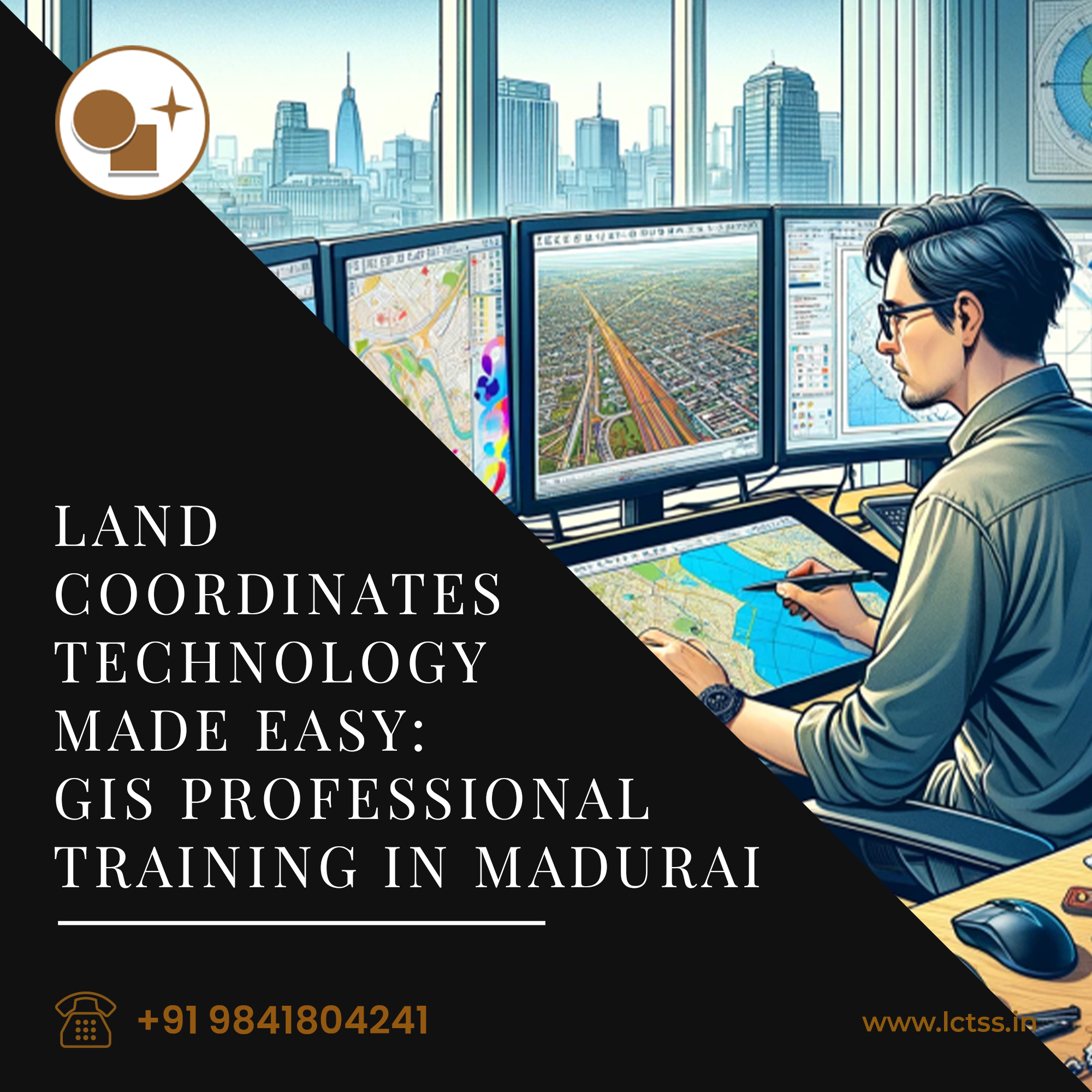 Land Coordinates Technology Made Easy: GIS Professional Training in Madurai
