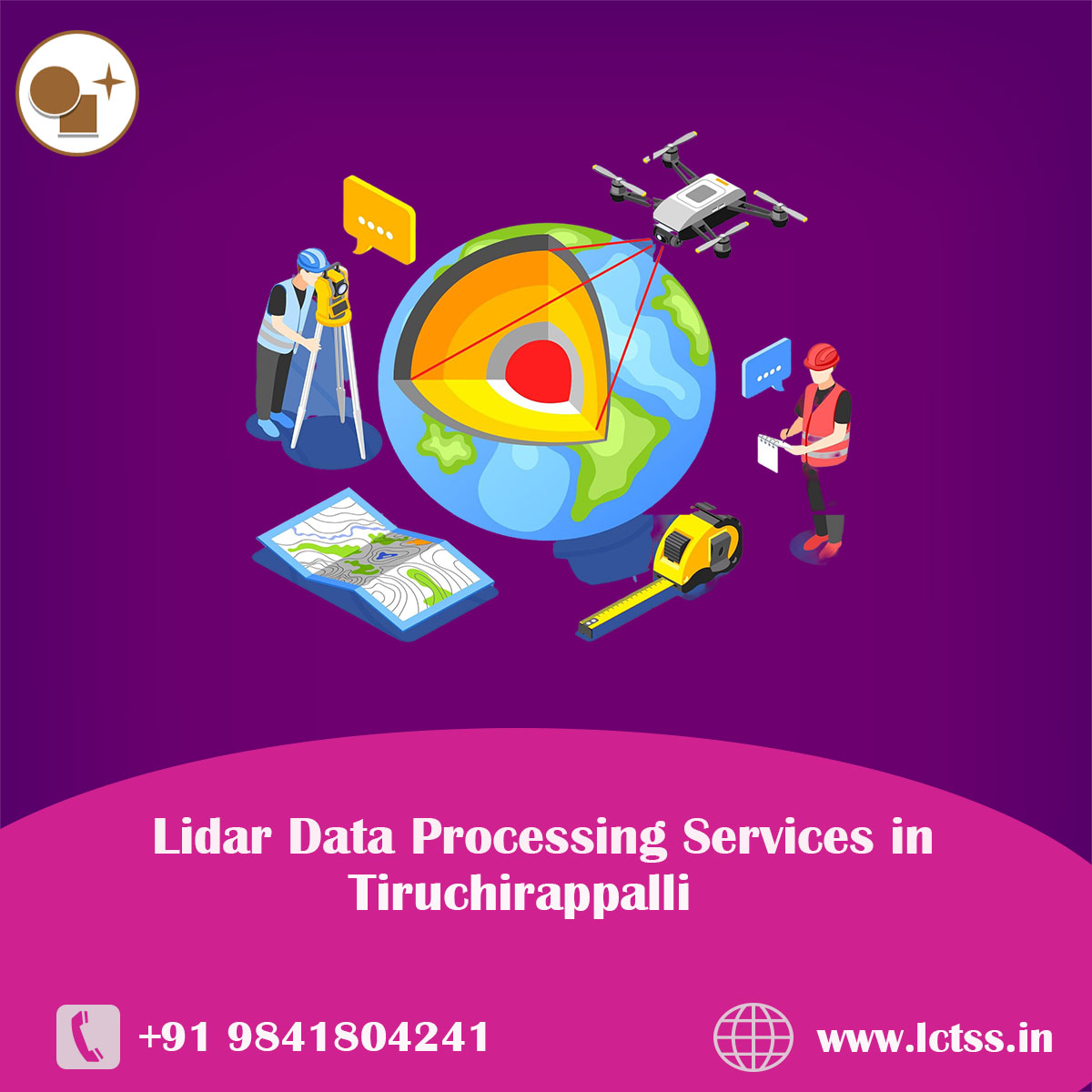 Lidar Data Processing Services in Tiruchirappalli, Tamilnadu by Land Coordinates Technology (Lctss)