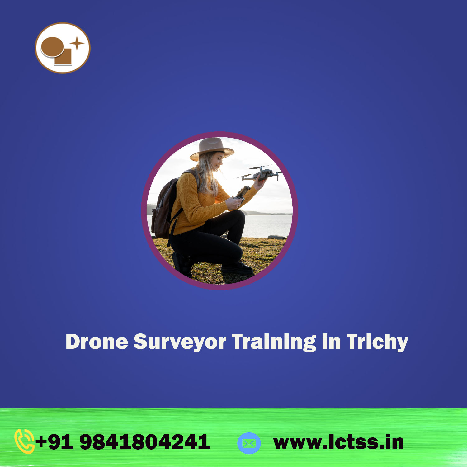 Drone Surveyor Training in Tiruchirappalli or Trichy, Tamilnadu with Land Coordinates Technology (Lctss)