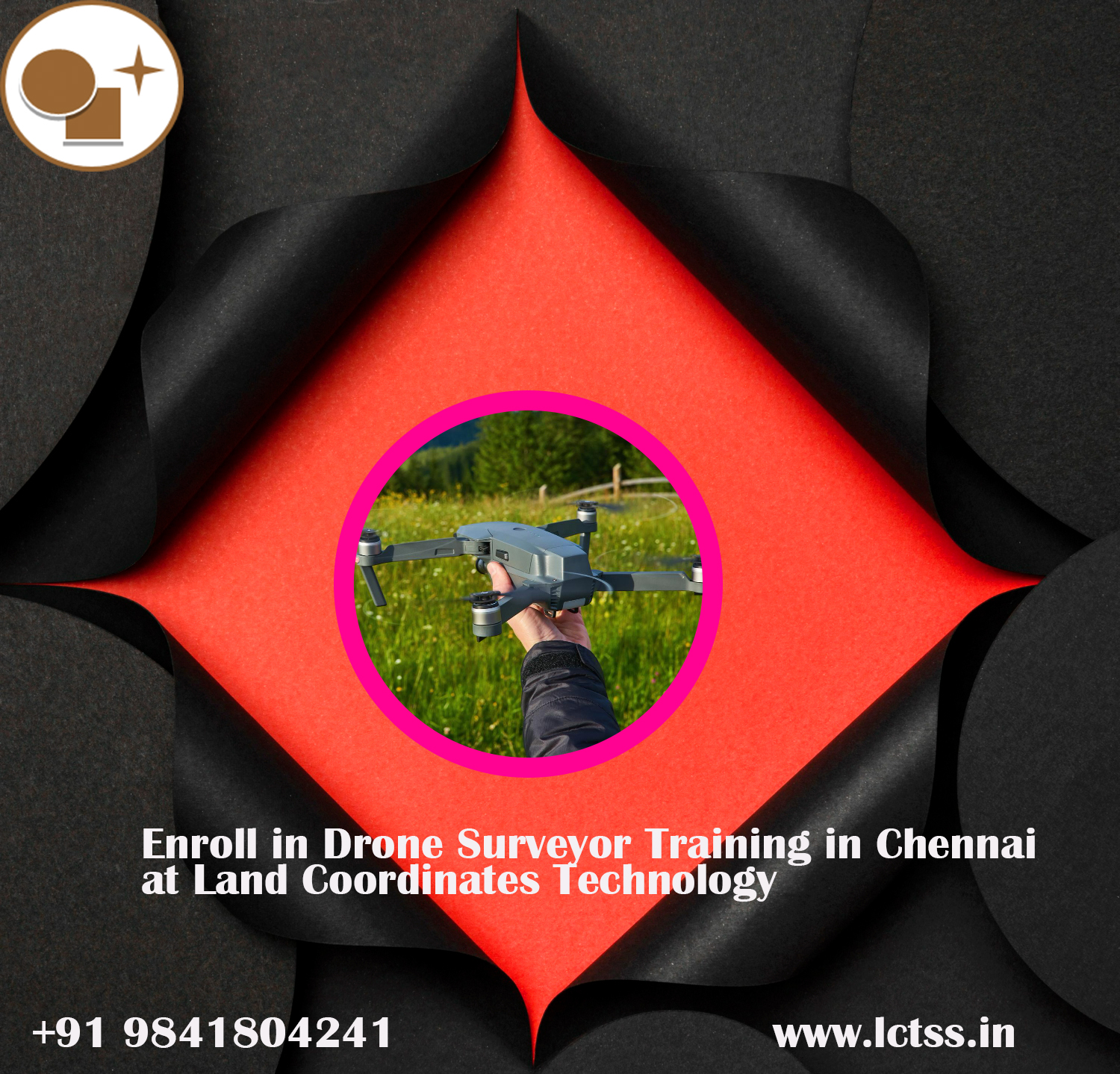 Enroll in Drone Surveyor Training in Chennai at Land Coordinates Technology