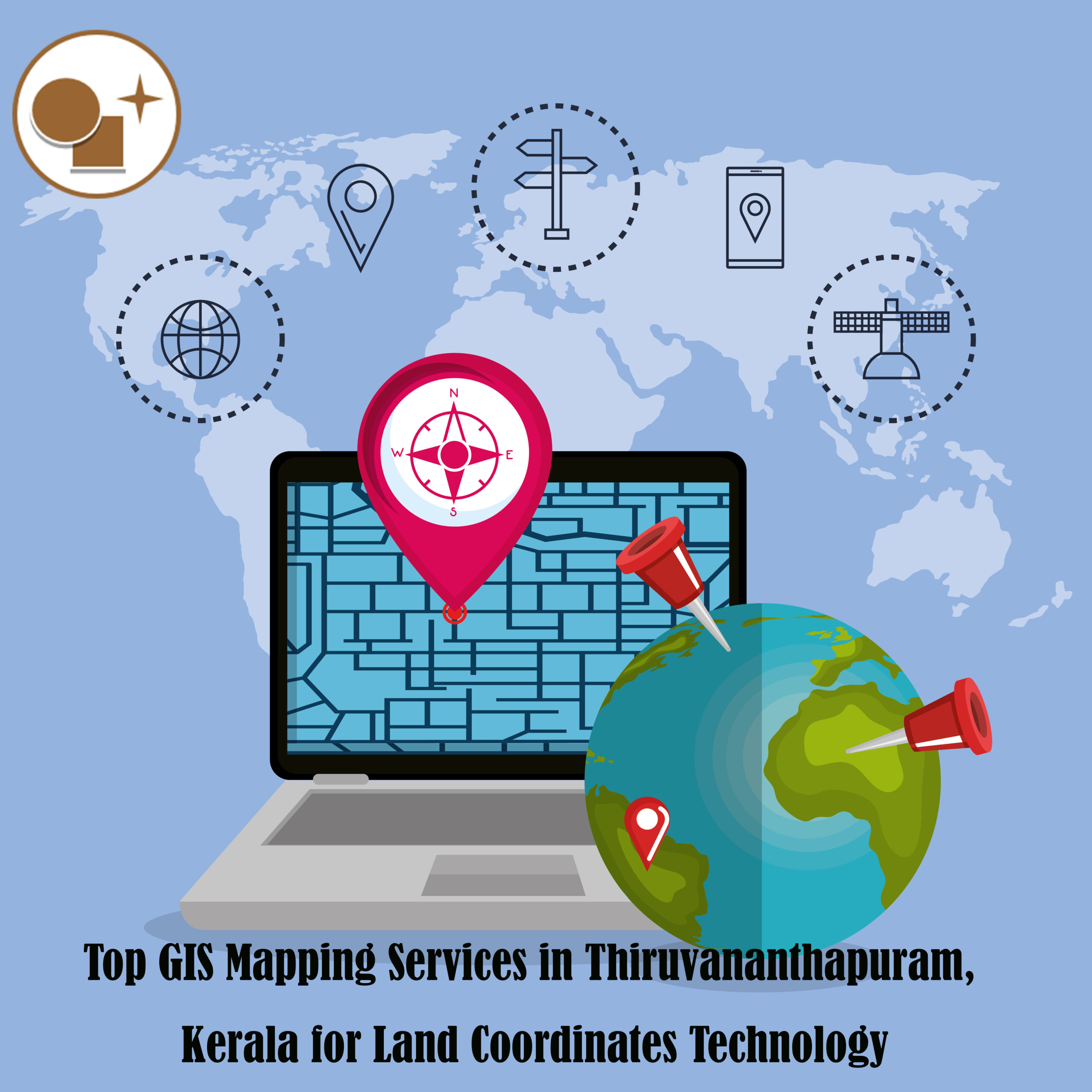 Top GIS Mapping Services in Thiruvananthapuram, Kerala for Land Coordinates Technology